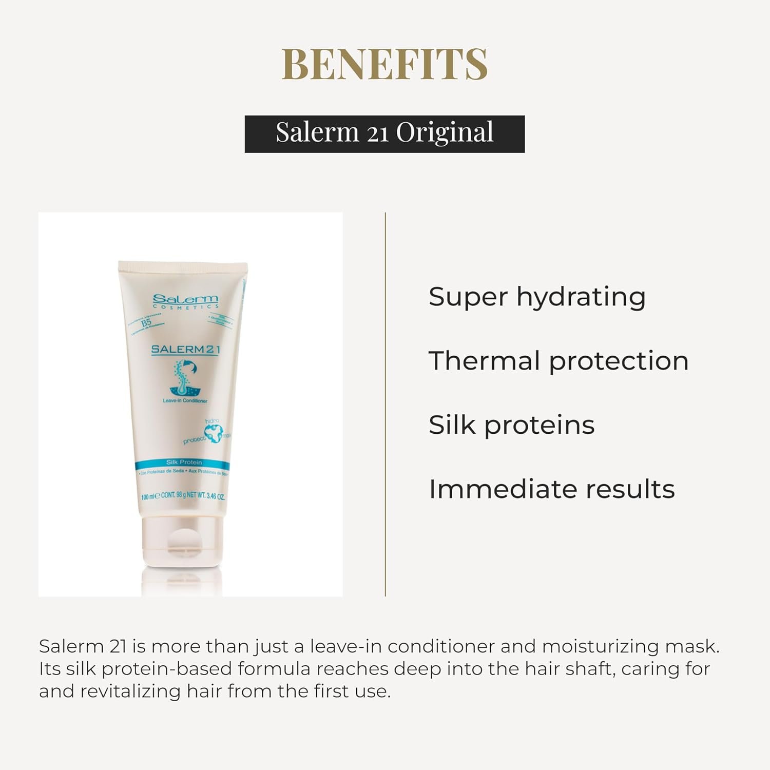 Salerm 21 Silk Protein 100ML - Imagen 3