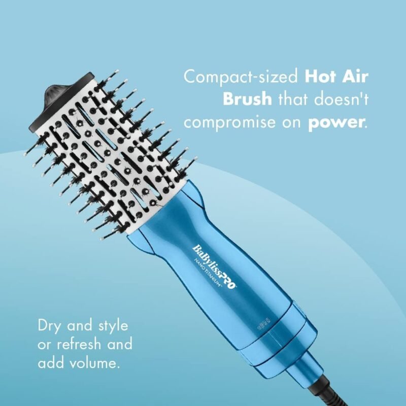 BabylissPRO Nano Titanium Compact Hot Air Brush
