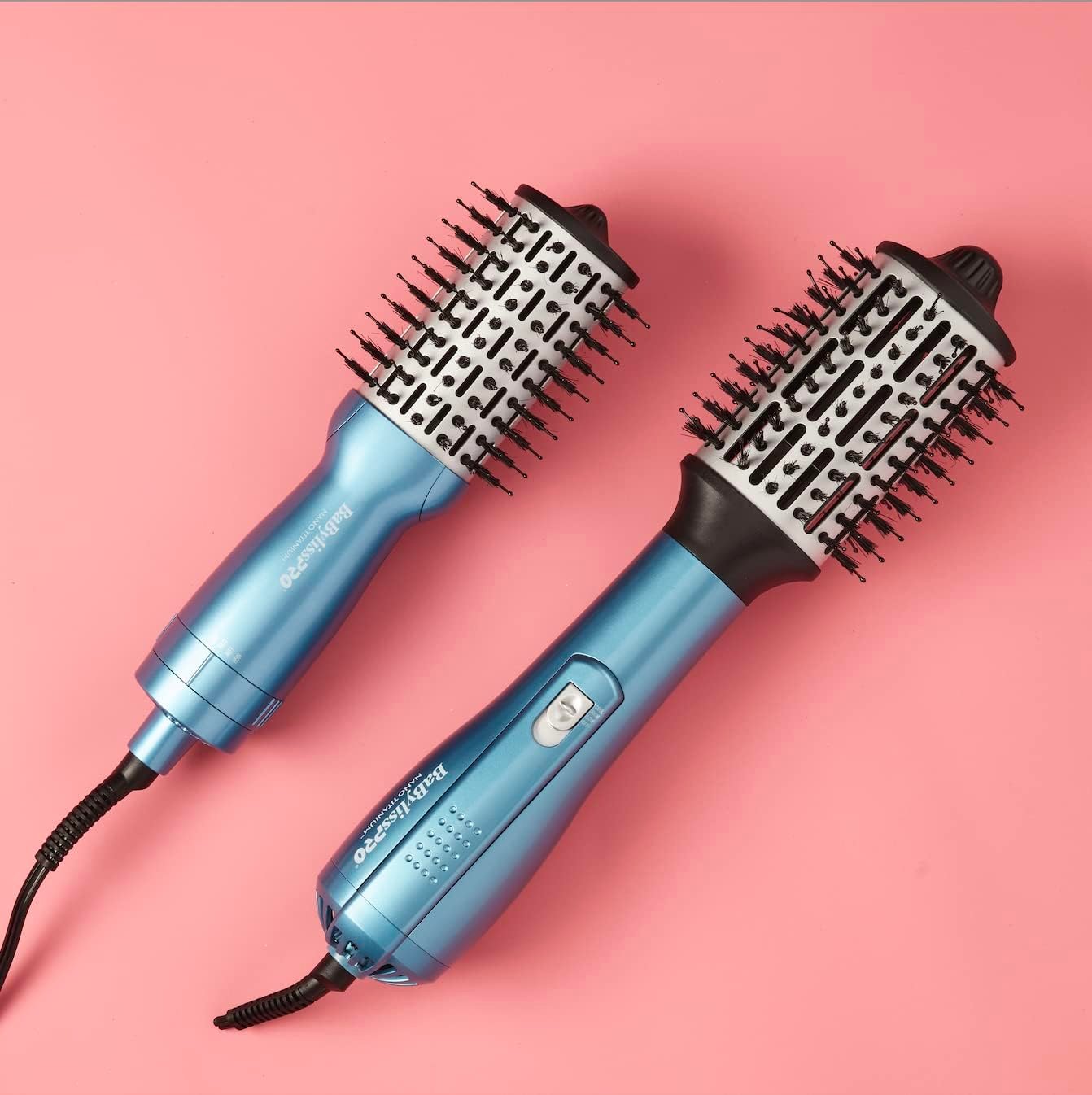 BabylissPRO Nano Titanium Compact Hot Air Brush - Imagen 4