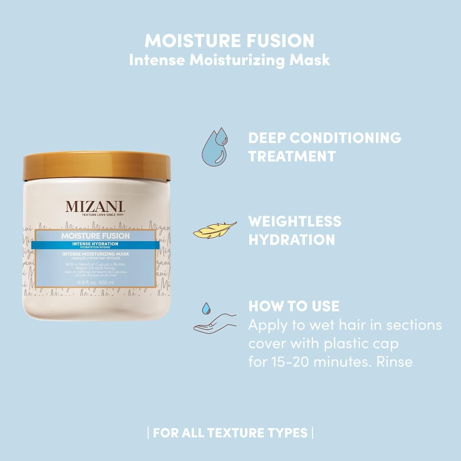Mizani Moisture Fusion Mask - Imagen 4