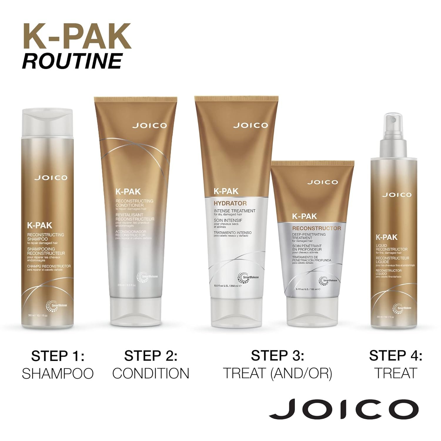 Joico K-Pak Reconstructing Shampoo - Imagen 3