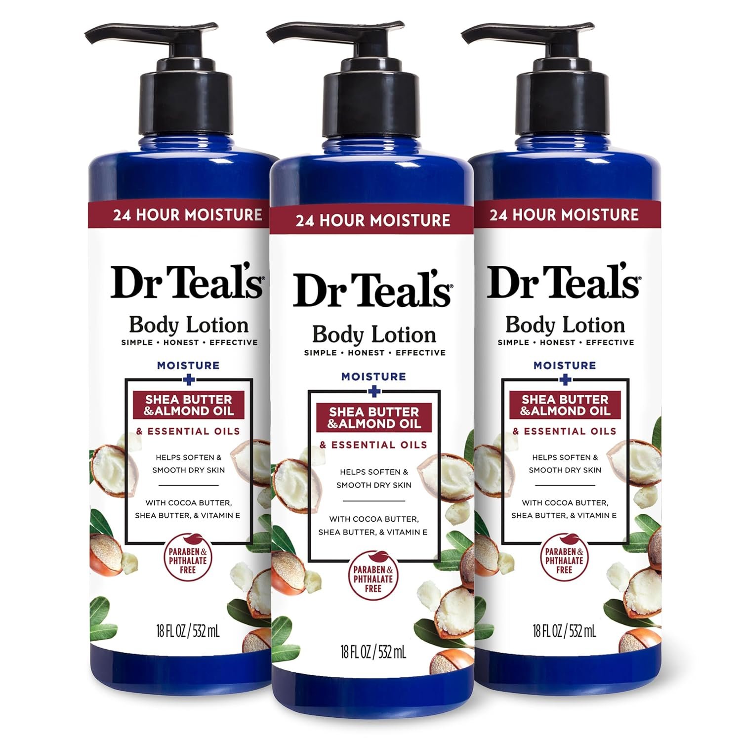 Dr Teal's Shea Butter & Almond Oil Body Lotion